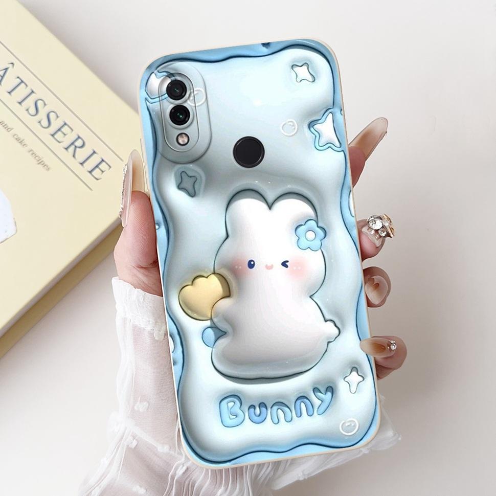 For Xiaomi Redmi Note 7 Case Cute Panda Cartoon Painted Cover Soft Silicone Phone Case For Redmi Note 7 Note7 Back Covers Bumper