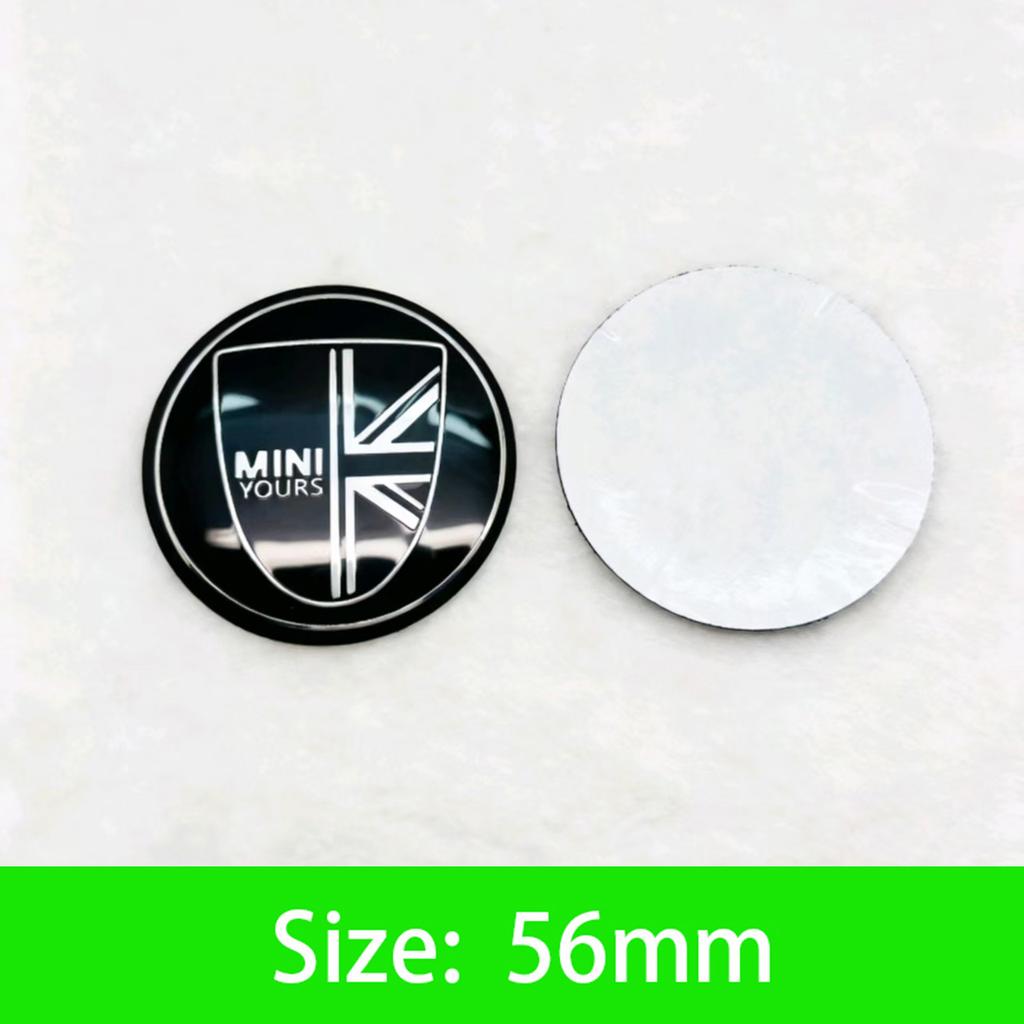 Car Emblem Wheel Hub Cover Sticker Accessory For BMW Mini Works Cooper F54 F55 F56 F57 F60 R50 R52 R53 R55 R56 R57 R58 R59 R60