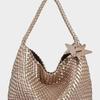 Champagne Color 2025 Super Popular Woven Tote Bag for Women Large Capacity High-end Handbag Shoulder Bucket Bag