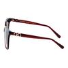 Ferragamo Travel UV Protection Square Sunglasses Unisex Sunglasses Red SF1092SLB613
