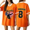 Women's Short Sleeve Letter Print Casual T-Shirt for Everyday Wear