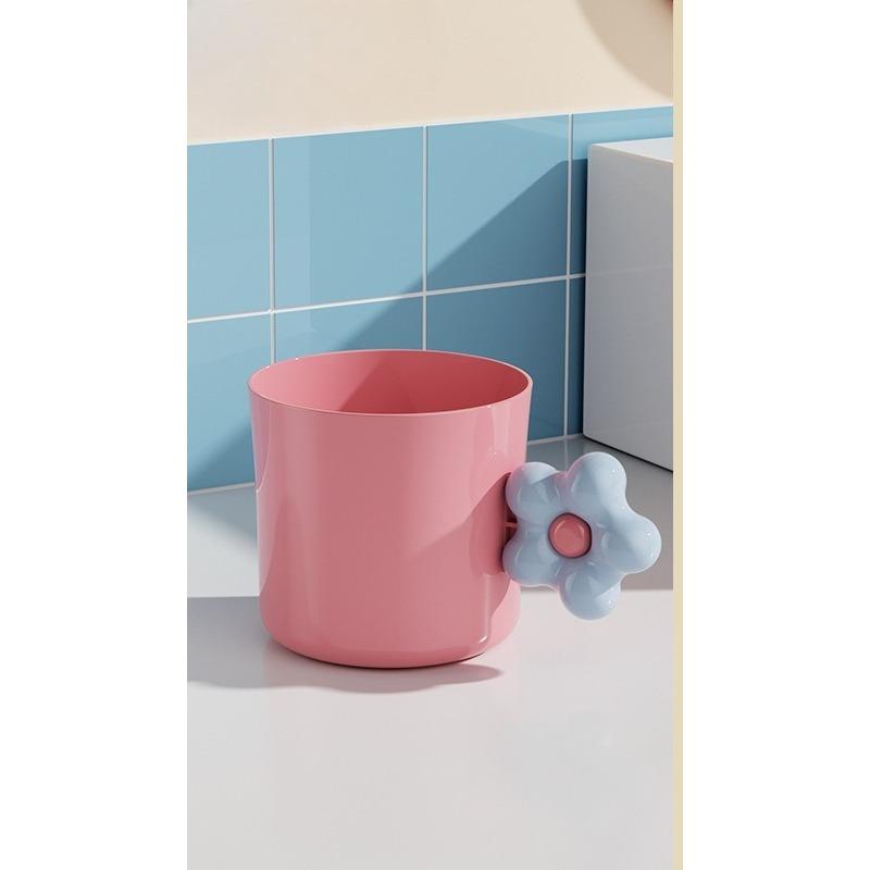 

Toothbrush Holder, Student Dormitory, High-end Appearance, Toothbrush, Brushing, Couple, Tooth Cup рожевий