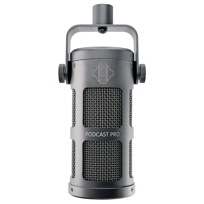 

SONTRONICS For podcasts Super unidirectional dynamic microphone PODCAST PRO COSMIC GREY gray