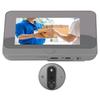 4.3in Digital Peephole Viewer WiFi Door Viewer Anti Theft Smart Video Doorbell Camera Motion