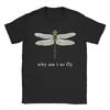 De Ce Sunt Atât de Cool Glumă Amuzantă Libelulă Glumă Insecte Dragoste Tricou Vară 100% Bumbac Tricouri Pentru Unisex Harajuku Casual Tricou Maneca Scurta