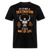 Fit Is Not a Destination Shirt Motivational Gym Fitness T-Shirt Size S-6XL
