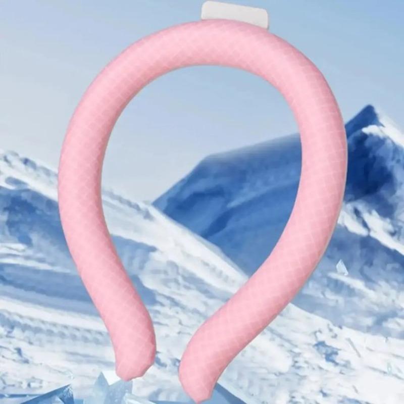 Summer Ice Collar Hanging Neck To Cool Down, Outdoor Sports, Portable Ice Cool Neck Ring Cooling And Relieving Tool