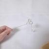 Daily Hairpin Silver Flower Hairpin
