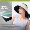 beneunder Women's Wide-Brim Visor Sun Hat