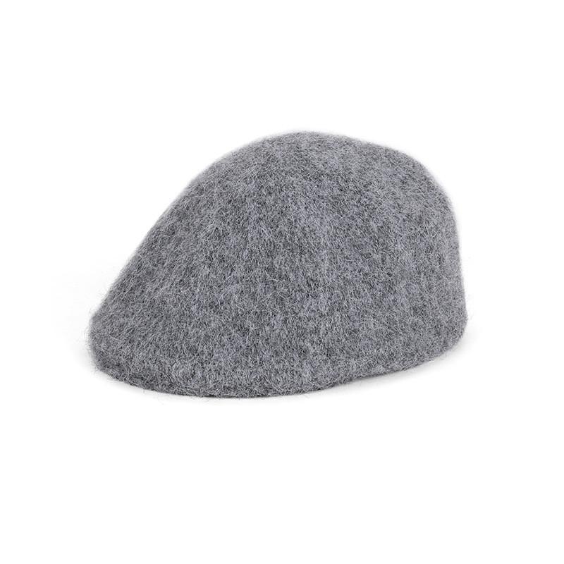 Trendy Front Back Beanie Cap With Knit Fabric For Autumn Casual Wear