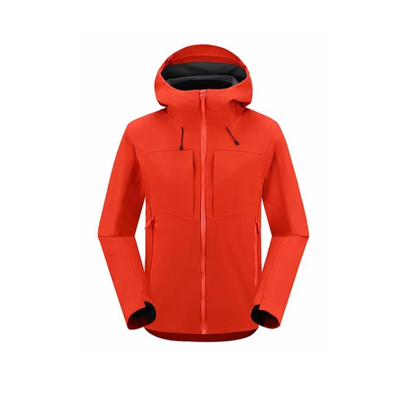 

Tsutaya Gamma MX Fleece-Lined Softshell Windbreaker: Unisex Hooded Jacket, Windproof & Waterproof for Outdoor Wear S (100–135 lbs)