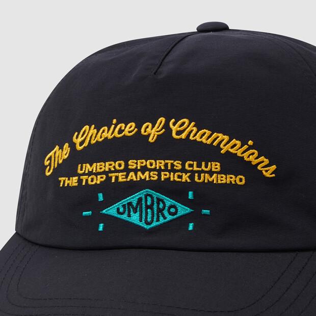 UMBRO Letter Graphic Flat Brim Cap Black Ur123Ccp31