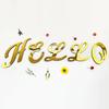 English Letters Acrylic Mirror Surface Wall Sticker 3D Alphabet Poster Bedroom Festival Party Decoration DIY Art Mural