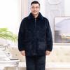 YUZHAOLIN Men's Thermal Fleece Winter Pajama Set