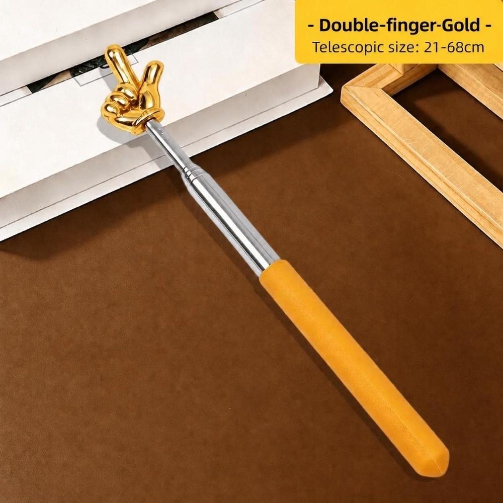 Finger Design Retractable Reading Stick Extendable Teaching Stick Pointing Rod  Kids Reading