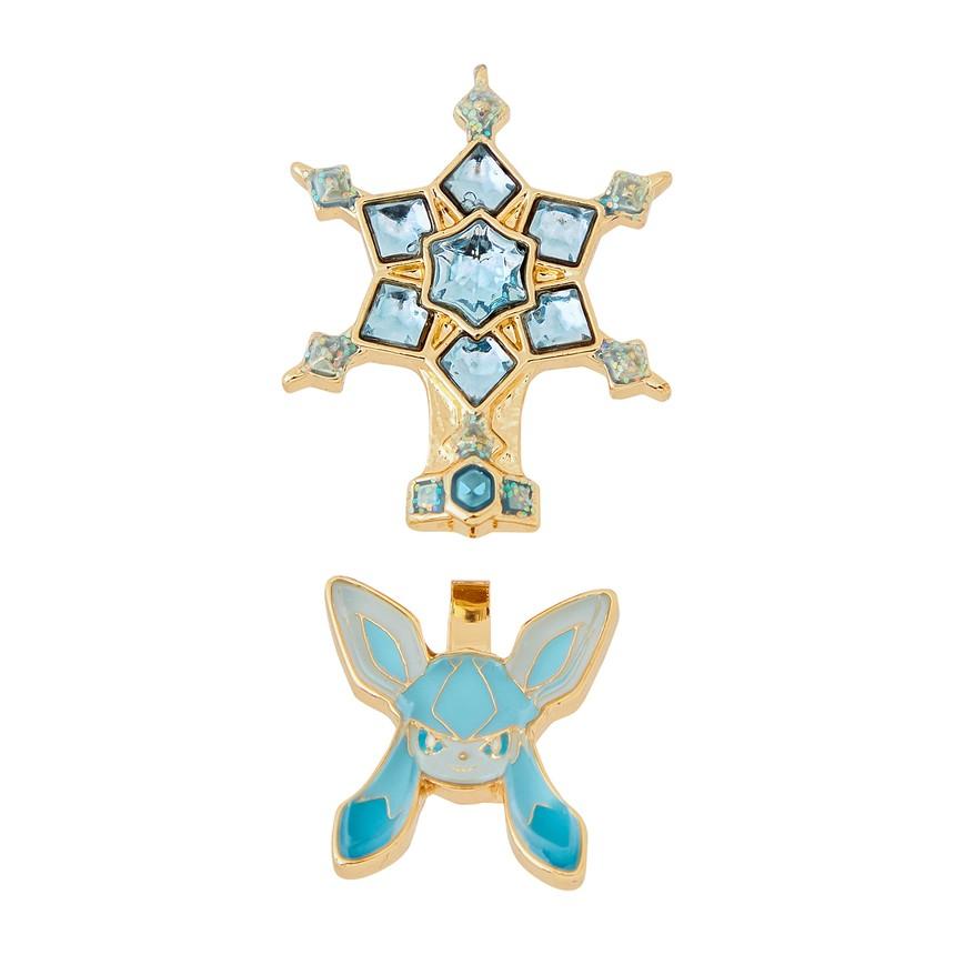 POKEMON Pokemon Center Official Glaceon Ice Tera Earrings Accessory