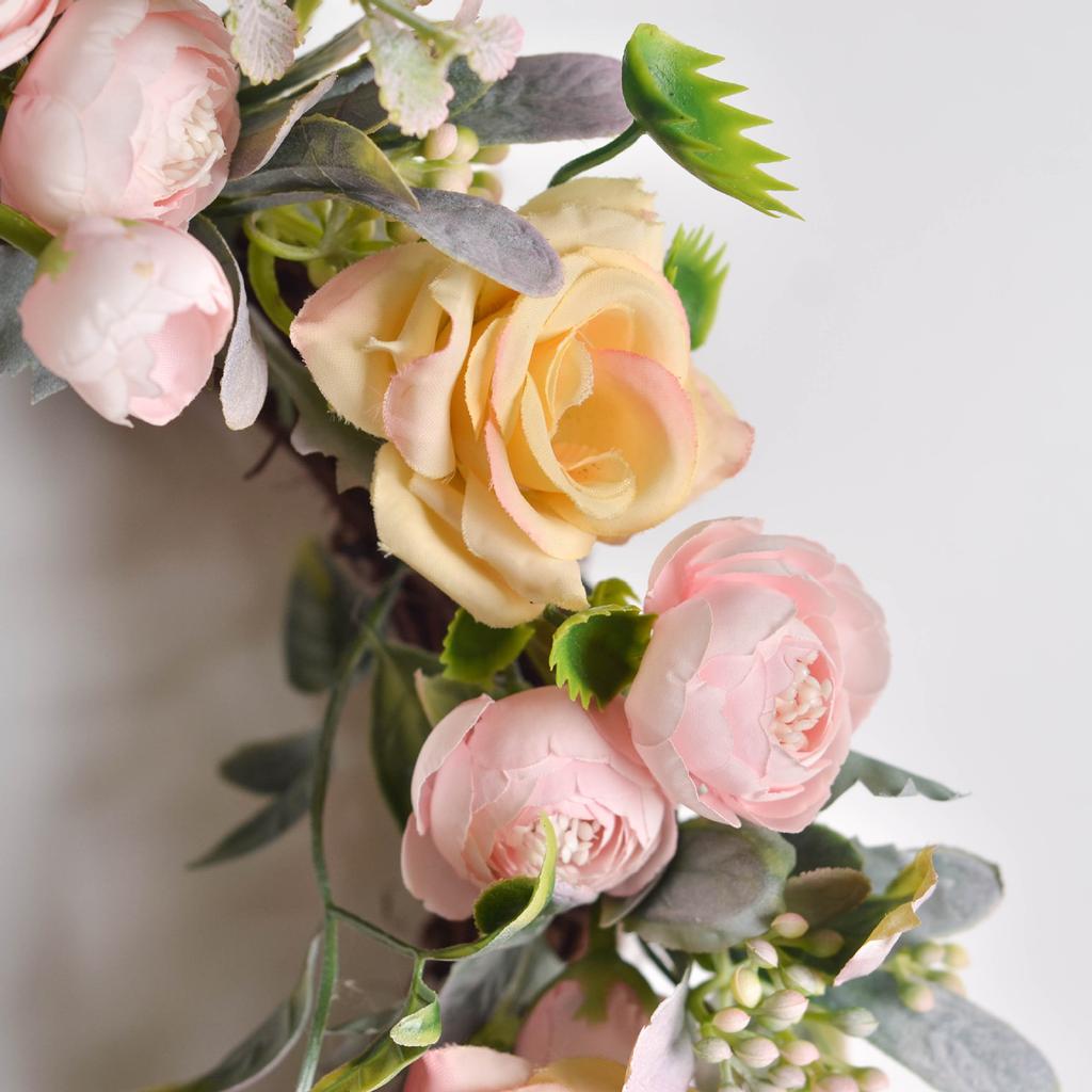 Künstliche Blume Simulationsgirlande Kunststoff Künstliche Blume Innentür Wanddekoration