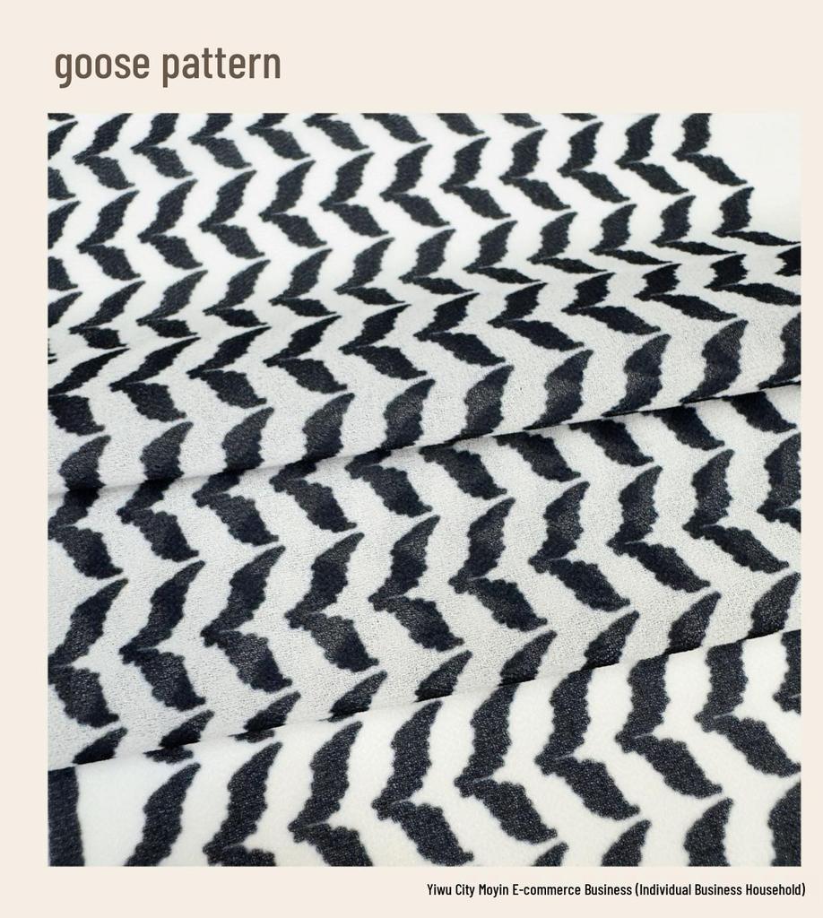 Chiffon Printed Versatile Hijab - Arabic, Dubai, Turkish, Palestinian Style