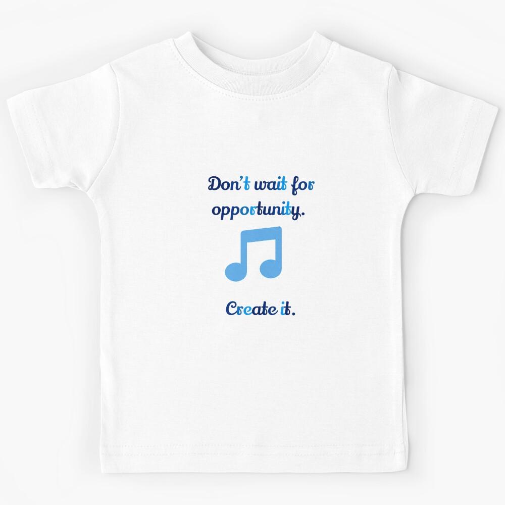 only music can save us Kids T-Shirt 130