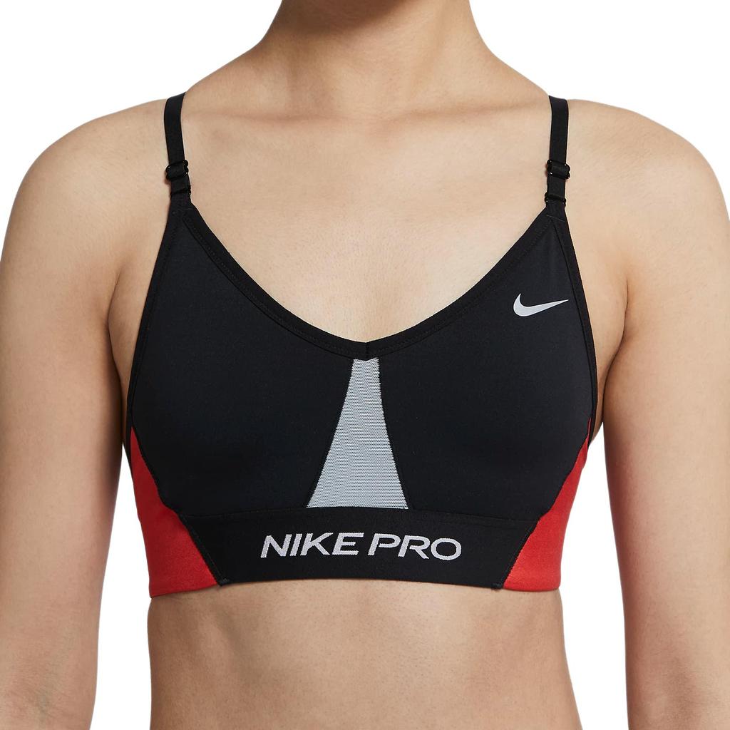 Nike Pro Indy Training Low Impact Support Sports Bra Women Underwear Black CZ7187-010