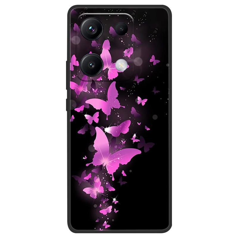 For Redmi Note 14S 4G Phone Case 14 s Marble Painting Pattern Soft Silicone Anti Drop Cover For Xiaomi Redmi Note 14S Shell