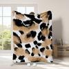 texture of animal fur Printed Blanket for Sofa Bed Travel Camping Living Room Office Conditioning Blanket for All Seasons Gifts