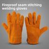 Welder-Specific Double-Layer Cowhide Welding Gloves Heat-Resistant Flame-Retardant Protective Work Gloves Industrial Safety Gear