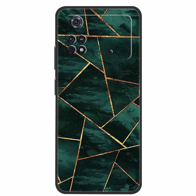 For Poco X4 Pro 5G Case Poco M4 Pro 2022 Marble Silicone TPU Back Cover for Xiaomi Poco M4 Pro 4G Phone Case Poco X4 Pro 5G Capa