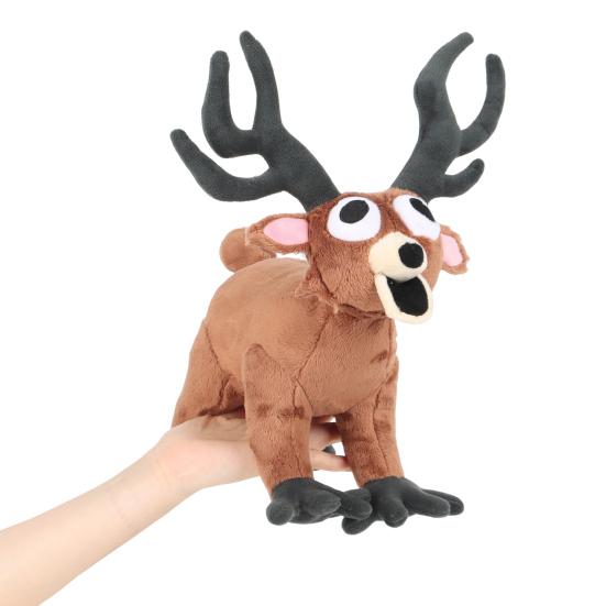 99-Nights Deer Plush Doll Soft Stuffed Animals Collectible Toys for Game Fans Home Decor Pillow Gifts