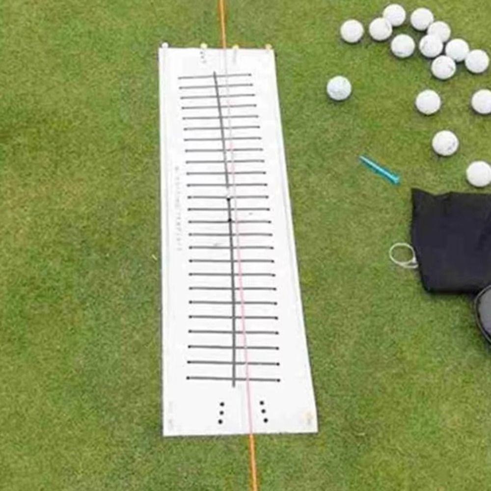 15 Degree Golf Track Paper Improving Skills Golf Training Aids Golf Putting Mat  Outdoor Sports