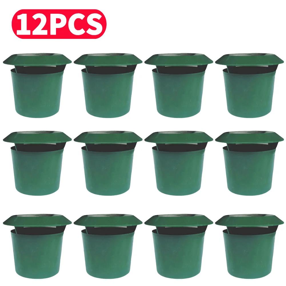 2-20Pcs Plastic Snail Trap Catcher Garden Slug Cage Eco-friendly Green Snail Cage Slug Pests Repeller Garden Farm Protectors