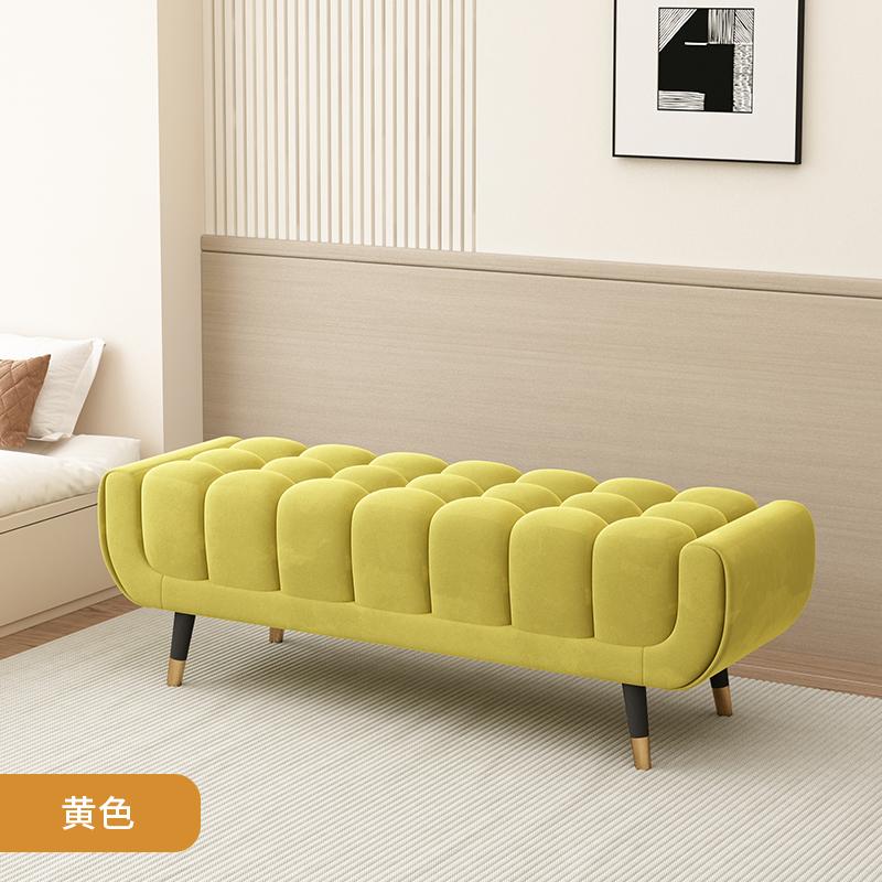 Velvet Shoe Storage Bench - Bedroom Footstool with Lid, Entryway Ottoman for Closet, European Luxury Seat - Space-Saving