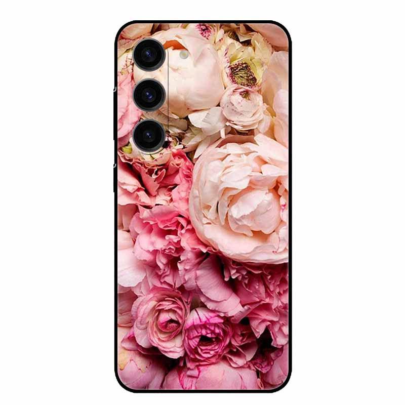 For Samsung Galaxy A56 5G Case Cute Cartoon Soft TPU Silicone Cover for Galaxy A26 / A36 / A 56 Phone Cases A 26 36 Black Coques