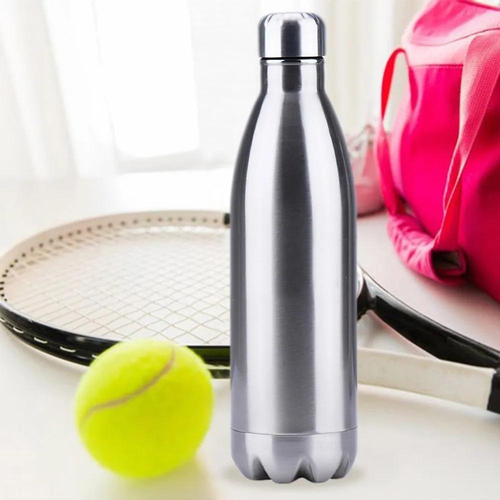 High-Quality 350/500/750/1000ml Double-wall Creative Water Bottle Stainless Steel Beer Tea Coffee Portable Sport Vacuum Cup