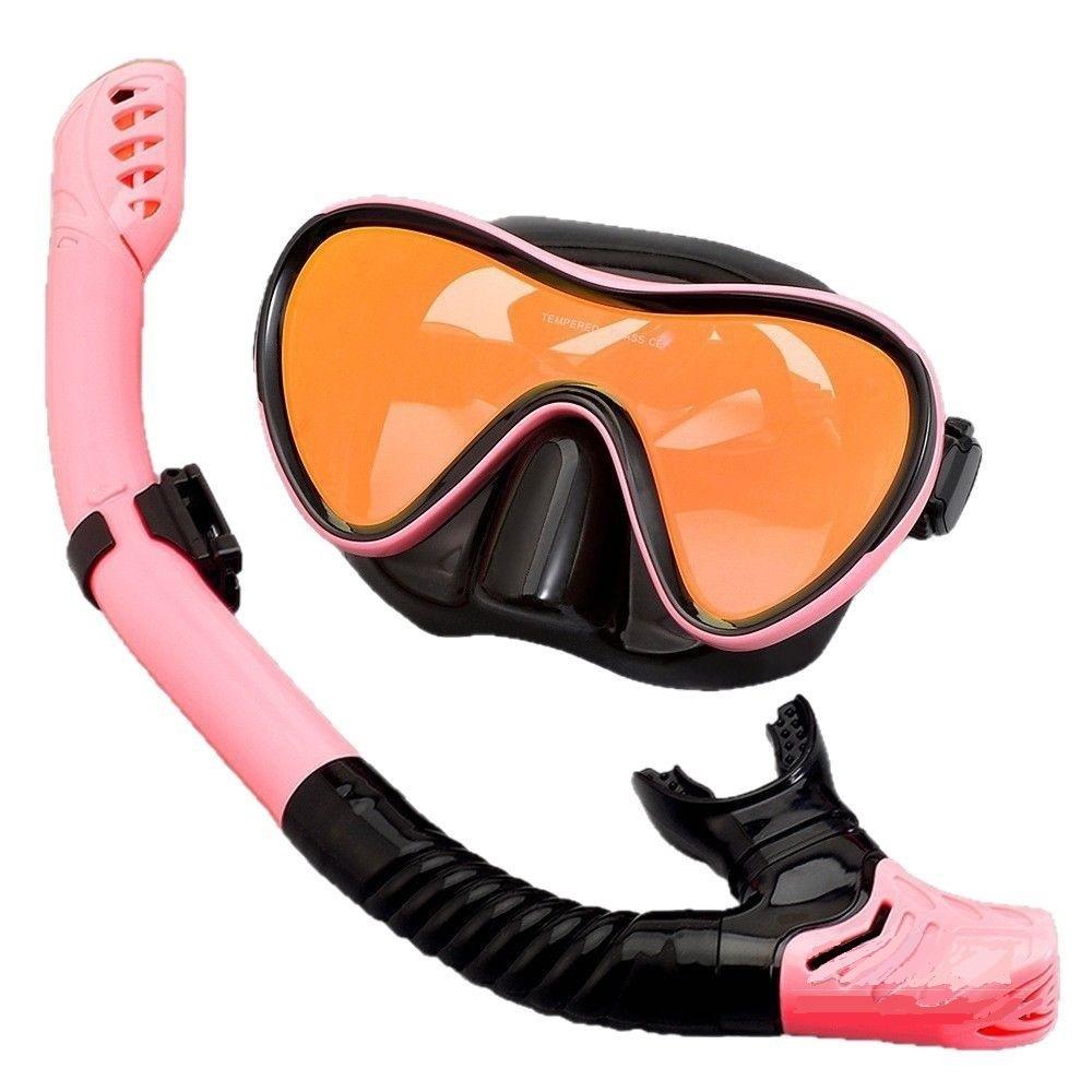 Diving goggles snorkel set