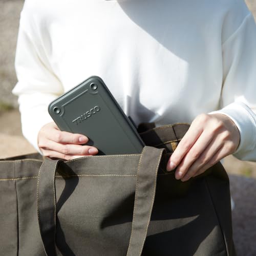 TRUSCO Canvas Bag 350x130x350mm Olive Drab CVSBG-OD