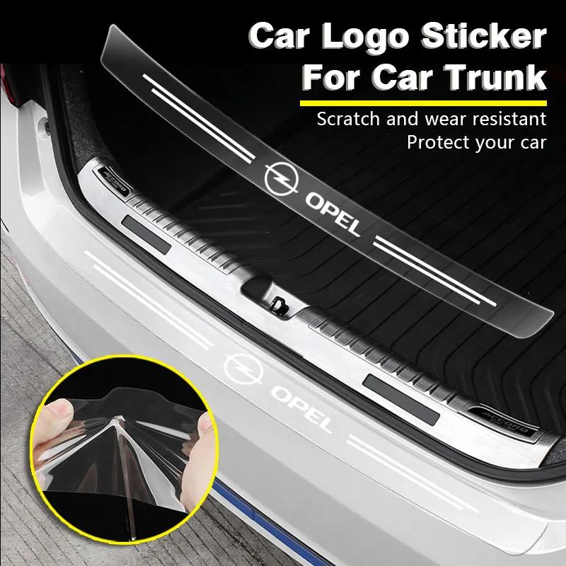 Car Rear Bumper Load Edge Protector Stickers For Opel Astra J Insignia Astra Corsa Zafira B Mokka Vivaro Meriva Car Accessories