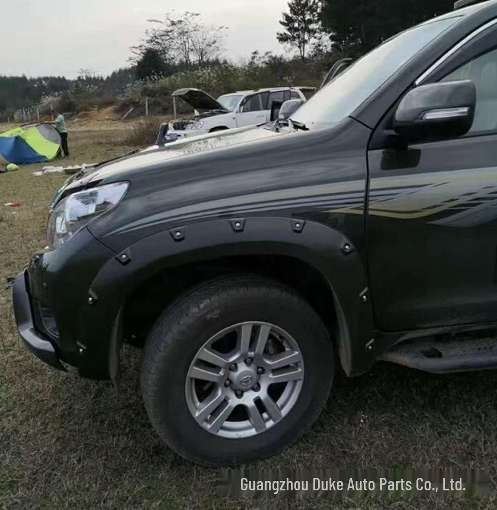 Toyota Prado LC50 (2014-2017) Wide Fender Flares with Rivets