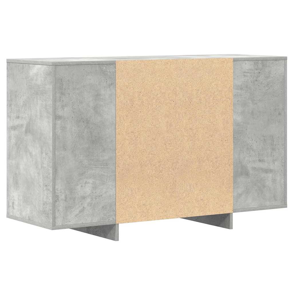 Sideboard Concrete Grey 120 x 41 x 75 cm Particleboard