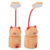 LED Cartoon Pig Shape Table Lamp Kids Eye Protection Reading Lamp USB Charging Night Light for Bedroom