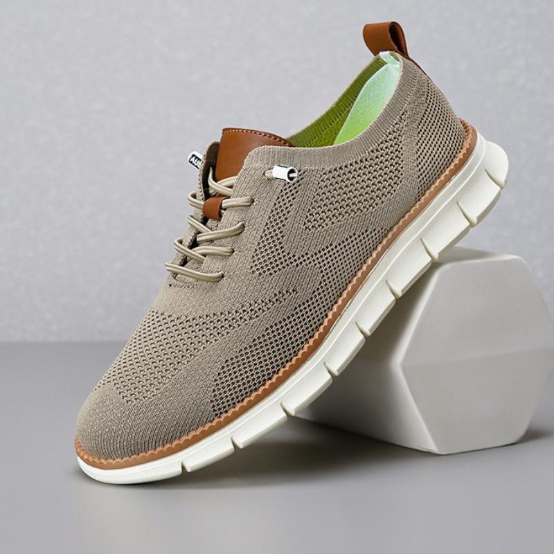 Men Women Light Knitted Casual Shoes Breathable Mesh Walking Shoes Unisex Big Size 36-48 Jogging Traveling Flats