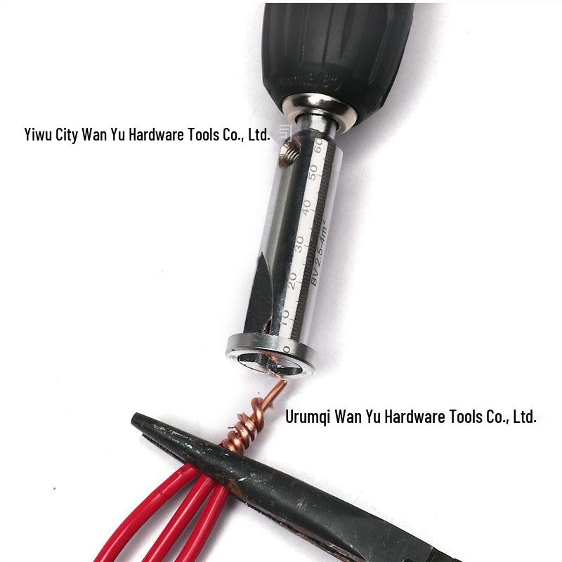 Universeller Elektriker-Abisolierzange und Verbinder (2,5-4mm)