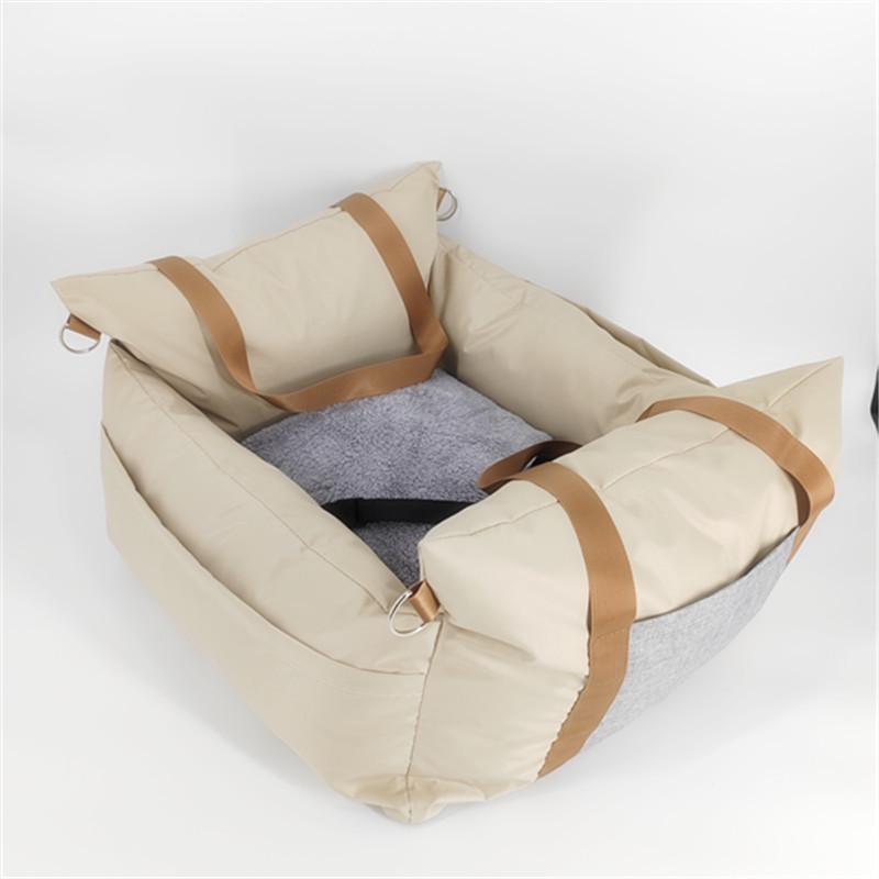 Waterproof Non-Slip Car Booster Seat for Small Dogs - Portable, Thickened Travel Bed