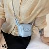 Elegant Small Bag - Mini Crossbody Bag with Fashionable Chain Strap - Saddle Bag Style Backpack