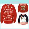 Christmas Reindeer Hoodie Sweatshirt With 3d Print For Holiday Casual Wear Men