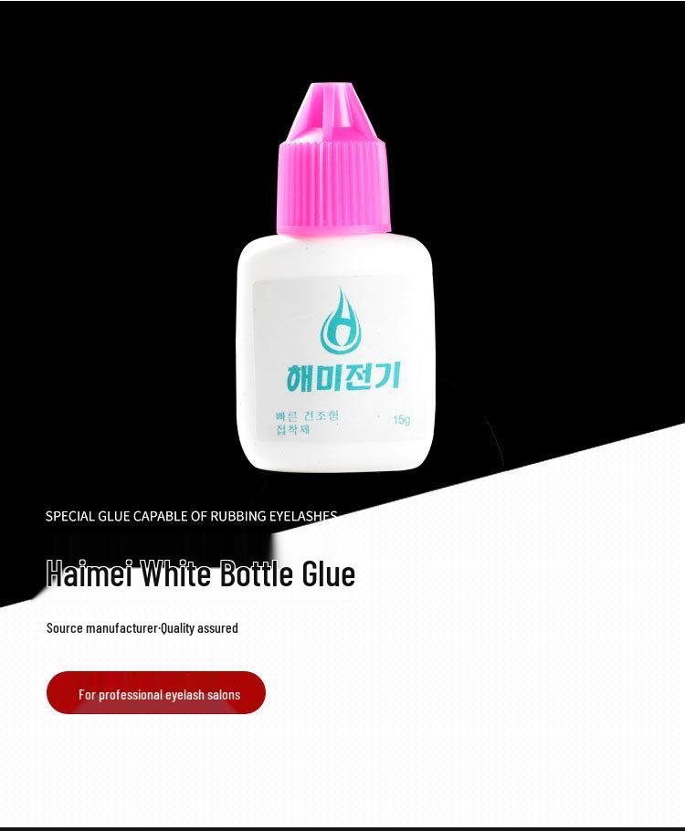 Gentle, Low-Odor, Quick-Drying Eyelash Glue for Artists