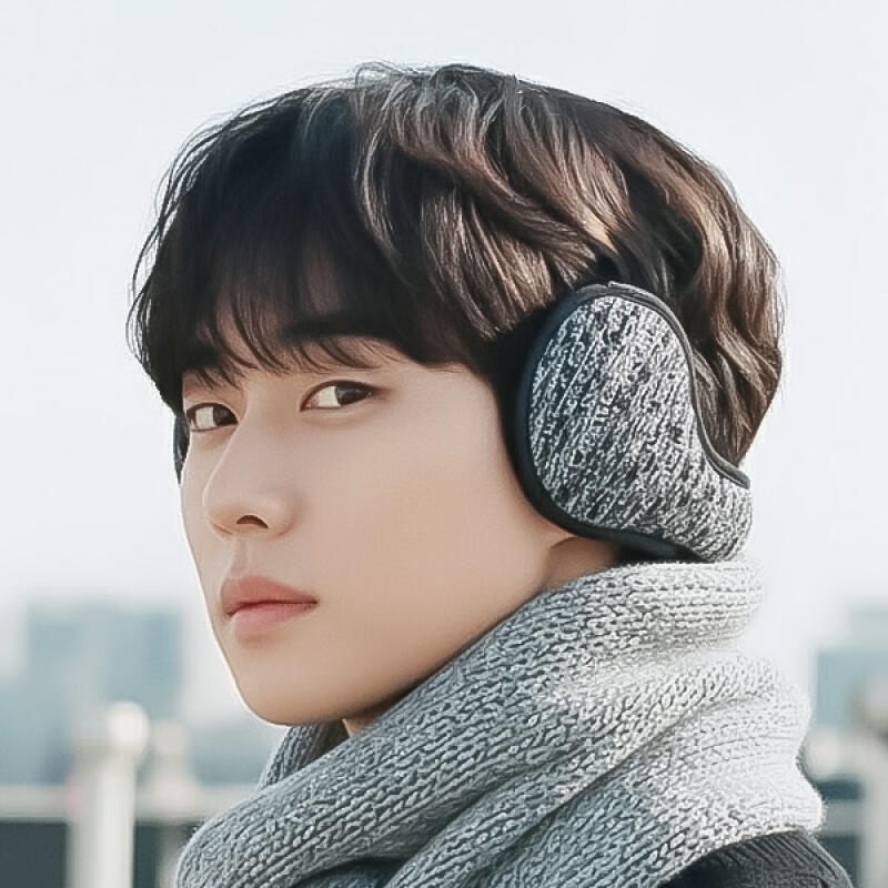 HICKIES Gestrickte gesteppte Ohrenschützer Winter-Ohrenschützer EM30