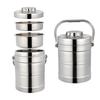 Stainless Steel Vacuum Insulated Lunch Box with Cutlery for Students and Office Workers
