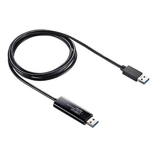 Sanwa Supply Drag & Drop USB 3.0 Link Cable (Compatible with Mac/Windows) KB-USB-LINK4