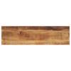 Tabletop, 100X40X2.5 Cm, Rectangular, Raw Mango Wood